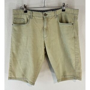 LCW Vision LC Waikiki Shorts White With Blue Distressing 100% Cotton Mens 36